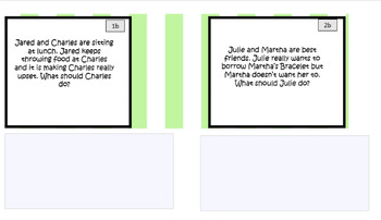 Preview of WHAT would you do Task Cards open ended questions- EASEL 