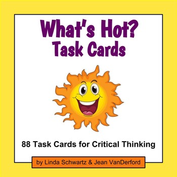 Preview of WHAT'S HOT? TASK CARDS