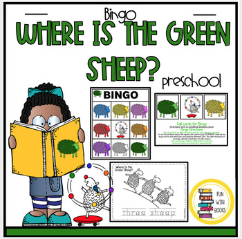 Preview of WHERE IS THE GREEN SHEEP? BINGO