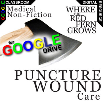 Preview of WHERE THE RED FERN GROWS Nonfiction Reading Activity - Puncture Wounds DIGITAL