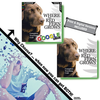Preview of WHERE THE RED FERN GROWS Novel Study Activities PRINT & DIGITAL Pre-reading Quiz