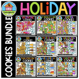 WHILE I DRAW Holiday Cookies BUNDLE (P4Clips Trioriginals)