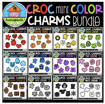 CROC Charms FUN Bundle (P4Clips Trioriginals) CROC CLIPART