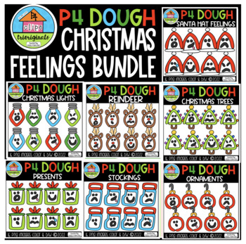Preview of P4 DOUGH Christmas Feelings Bundle (P4Clips Trioriginals)