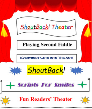 Preview of PLAYING SECOND FIDDLE, a High School, Readers' Theater ShoutBack! Valentine play