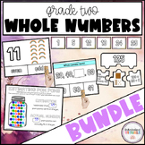 WHOLE NUMBERS Activities Special Ed - GRADE 2 Number Sense