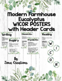 WICOR Modern Farmhouse Theme Poster Display Set