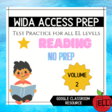 WIDA ACCESS Practice for Reading Vol. 2