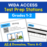 WIDA ACCESS Test Prep for ELL speaking, listening, reading