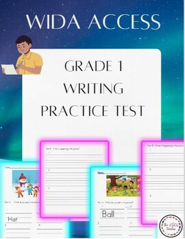 Preview of WIDA ACCESS Writing Grade 1