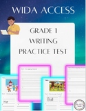 WIDA ACCESS Writing Grade 1