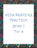 WIDA Reading Practice Grade 1