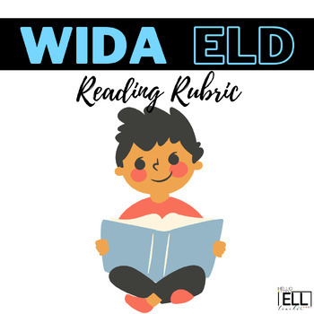 Preview of WIDA Reading Rubic ELs