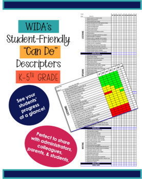 Preview of WIDA Student-Friendly "Can Do" Descriptors (*UPDATED Feb 2023*)
