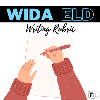 Preview of WIDA Writing Rubric for ELs