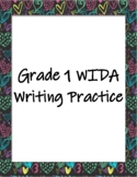 WIDA Writing practice - Grade 1