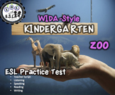 WIDA practice for KINDERGARTEN: ZOO