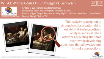 Preview of WIGO: What Is Going On: Caravaggio vs Gentilseschi's Judith Beheading Holofernes