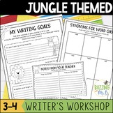 Jungle Safari Themed Writer's Workshop Notebook - Graphic 