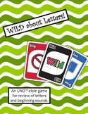 WILD about Letters Game