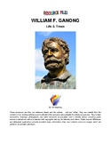 WILLIAM F. GANONG - Famous Biologist from the Candy Family!!