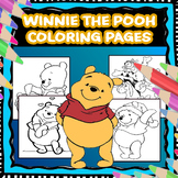 WINNIE- THE POOH JOMBO COLORING PAGES