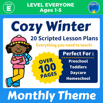 Preview of Winter Themed Activities | Lesson Plans For Daycare, Toddlers and Preschoolers