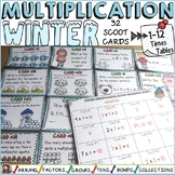 Winter Math Activities Multiplication Task Cards Scoot