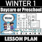 Winter Activities for Preschool or Daycare 1/2