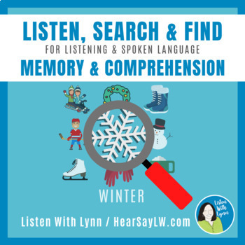 Preview of WINTER Auditory Closure Integration Inference Comprehension  DHH Hearing Loss