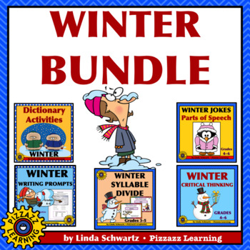 Preview of WINTER  BUNDLE • LANGUAGE ARTS 