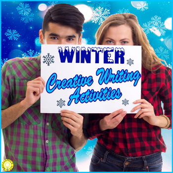 Preview of WINTER CREATIVE WRITING High School prompts, games and activities