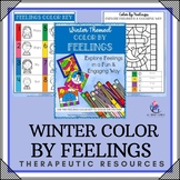 WINTER Color by Number with Feelings