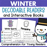 WINTER Comprehension Stories Decodable 1st Grade Winter Re