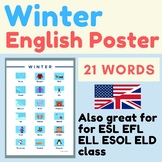 WINTER English Poster | winter season