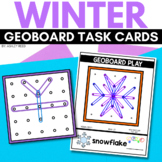 WINTER Geoboard Task Cards STEM