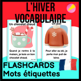 WINTER HIVER | WINTER IN STANDARD FRENCH | VOCABULARY FLASHCARDS