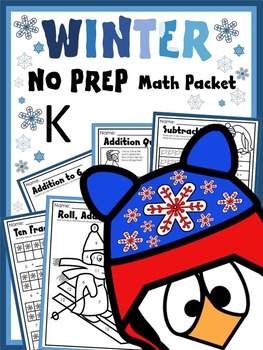 Preview of WINTER MATH - A MEGA PACK!