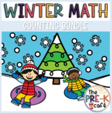 WINTER Math Centers Activities | 11 activities | counting 