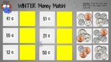 WINTER Money Matching Activity - Google Slides