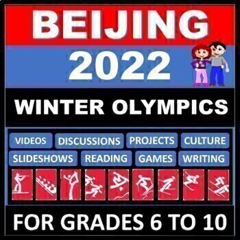 Preview of WINTER OLYMPICS - BEIJING 2022 - ACTIVITIES BUNDLE