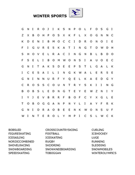 winter sports word search by house of knowledge and kindness tpt