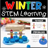 WINTER STEM Challenges Activities Task Cards January STEM