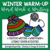 Winter Creative Writing and Word Power Activities