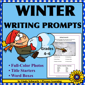 Preview of WINTER WRITING PROMPTS