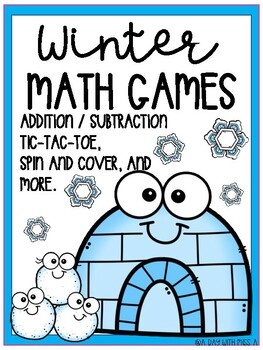 Preview of WINTER math games