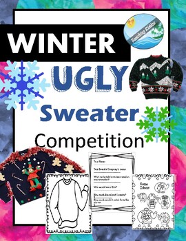 WINTER ugly CHRISTMAS / HOLIDAY Sweater design and competition | TPT