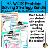 WITS Problem Solving Strategy 4th Grade Bundle