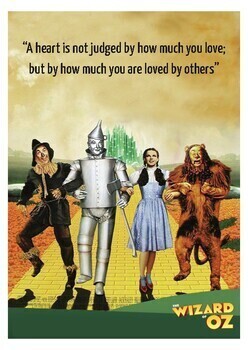 wizard of oz heart quote