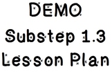 Demo Lesson 1.3 Lesson Plan